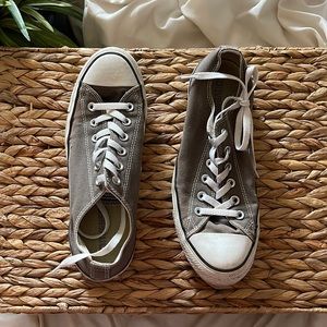 Gray Chuck Taylor All Star Converse, Women’s 9.5